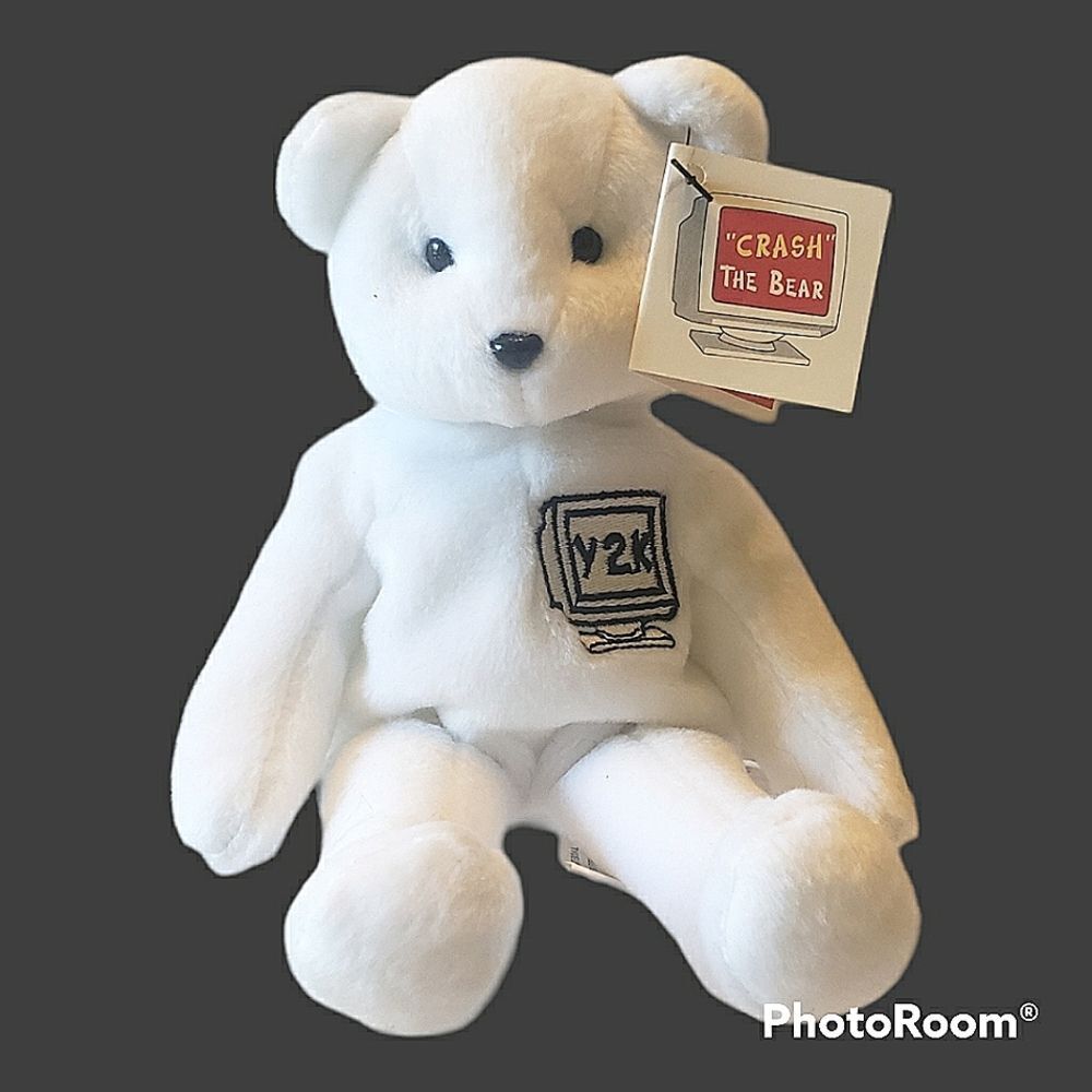 Vintage "Crash" the Y2K Bear by Senna Collectibles